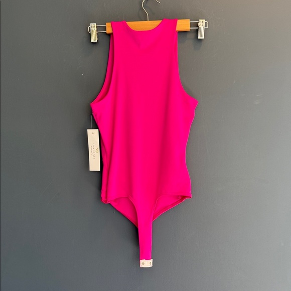 Vibrant Pink Women's Bodysuit - Picture 4 of 4